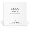 LELO - HEX PRESERVATIVO CAJA 3 UDS