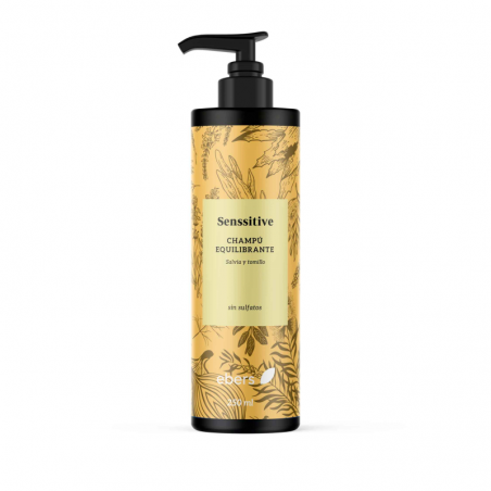 CHAMPÚ EQUILIBRANTE ANTICASPA GRASA 250 ML (sin sulfatos)