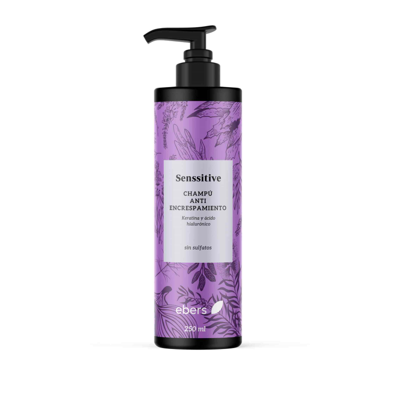 CHAMPÚ RECONSTITUYENTE ANTIENCRESPAMIENTO 250 ML (sin sulfatos)
