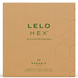 LELO - HEX ORGANIC PRESERVATIVO CAJA 36 UDS