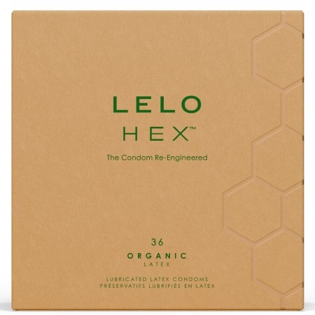 LELO - HEX ORGANIC PRESERVATIVO CAJA 36 UDS