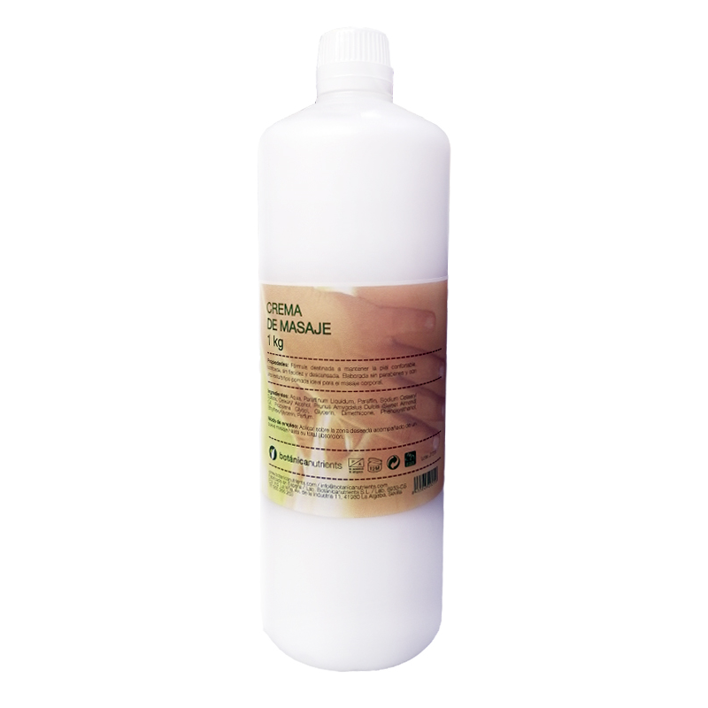 CREMA BASE DE MASAJE 1 KG