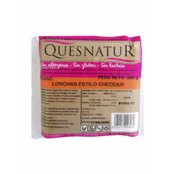 REFRIG QUESO LONCHAS ESTILO CHEDDAR 200 GR