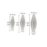 TOYJOY - ANAL PLAY RIMMER DE DEDO 3 PIEZAS TRANSPARENTE
