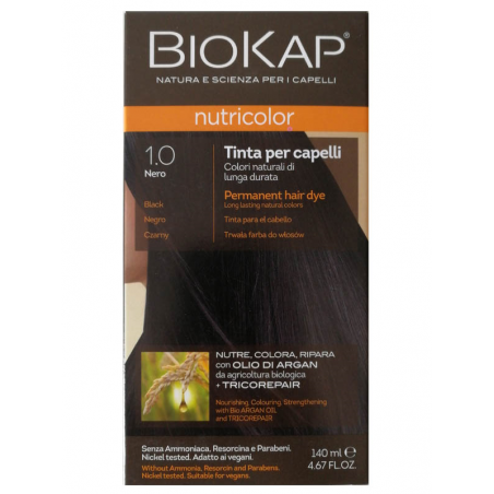 TINTE BIOKAP 1.0 NEGRO 140 ML