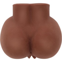 ACT - BIG ASS MASTURBADOR REALISTA CON VIBRADOR MARRÓN