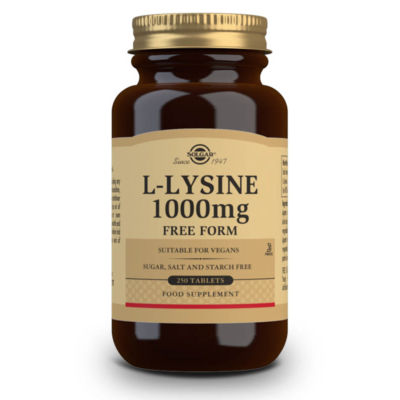 L-LISINA 1000mg 250 COMPRIMIDOS