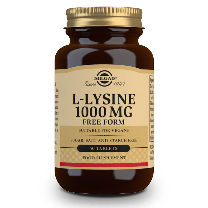L-LISINA 1000mg 50 COMPRIMIDOS