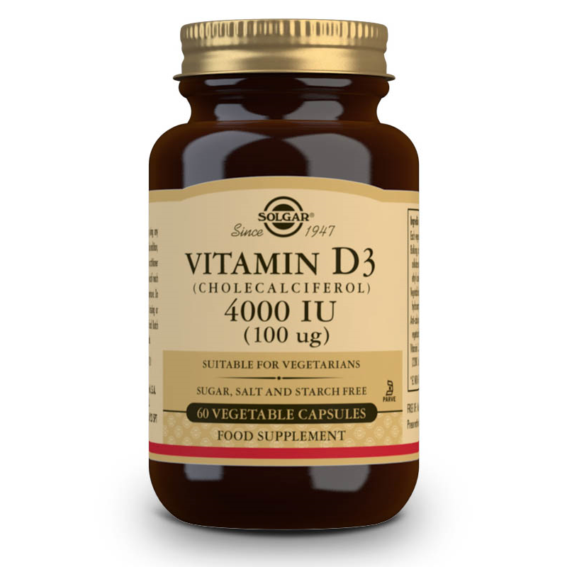VITAMINA D3 4000 UI 100mcg. 60 COMP MASTICABLES