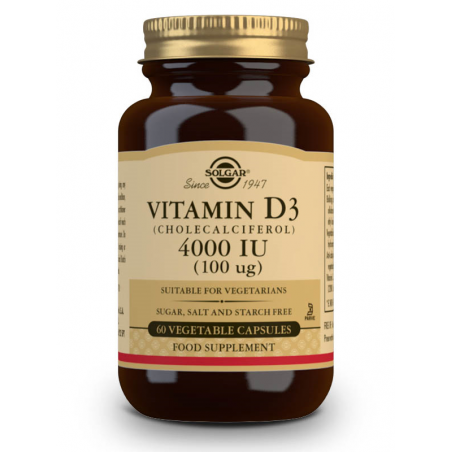 VITAMINA D3 4000 UI 100mcg. 60 COMP MASTICABLES
