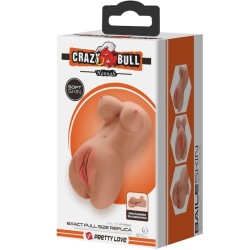 CRAZY BULL - HANNAH MASTURBADOR DOBLE VAGINA and ANO REALÍSTICO MULATO