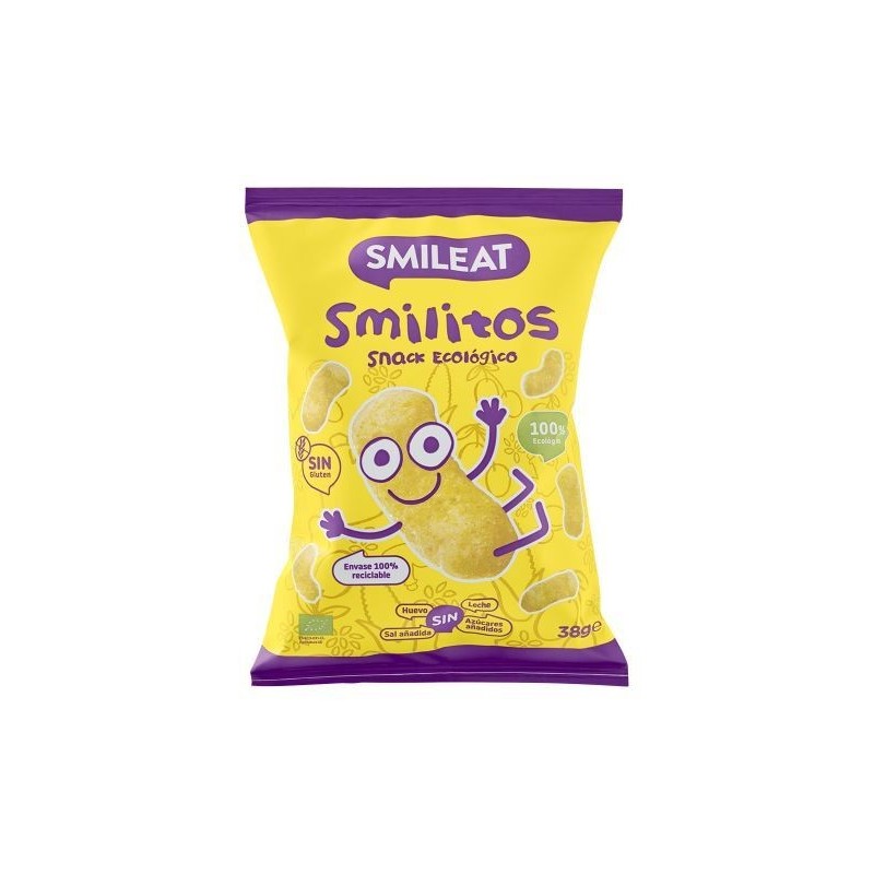 SMILITOS SNACKS DE MAIZ ECOLOGICOS 38 GR