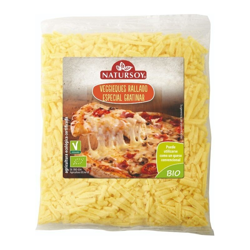 REFRIG VEGGIEQUES RALLADO ESPECIAL GRATINAR BIO NATURSOY  200 G