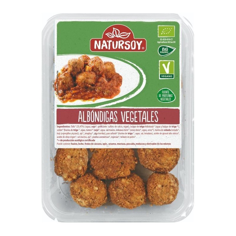 REFRIG ALBÓNDIGAS VEGETALES BIO NATURSOY  230 G