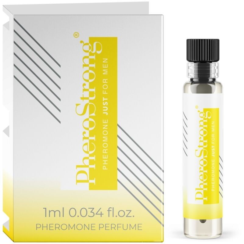 PHEROSTRONG - PERFUME CON FEROMONAS JUST PARA HOMBRE 1 ML PHEROSTRONG - PERFUME CON FEROMONAS JUST PARA HOMBRE 1 ML