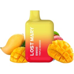 LOST MARY - BM600 VAPER NICOTINA 2 DESECHABLE SABOR TRIPLE MANGO