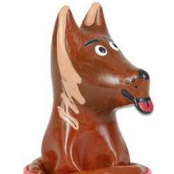 CONDOMERIE - PRESERVATIVO DECORATIVO PINTADO A MANO PERRO