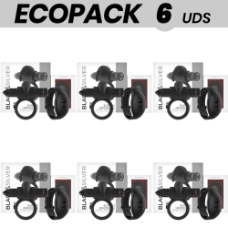 ECOPACK 6 UDS - BLACKandSILVER BURTON CONTROL REMOTO COCKRING WATCHME
