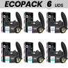 ECOPACK 6 UDS - IBIZA POTENTE VIBRADOR HINCHABLE ANAL-VAGINAL CONTROL REMOTO
