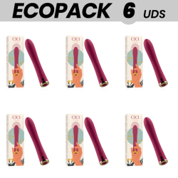 ECOPACK 6 UDS - CICI BEAUTY VIBRADOR PREMIUM SILICONE UP and DOWN