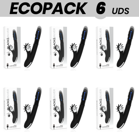 ECOPACK 6 UDS - BLACKandSILVER BUNNY REED UP and DOWN VIBE
