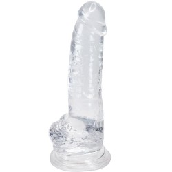 ALIVE - TORRENT PENE REALÍSTICO TRANSPARENTE 20.6 CM