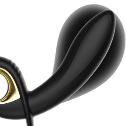 IBIZA - POTENTE VIBRADOR HINCHABLE ANAL-VAGINAL CONTROL REMOTO