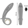 IBIZA - POTENTE VIBRADOR HINCHABLE ANAL-VAGINAL CONTROL REMOTO