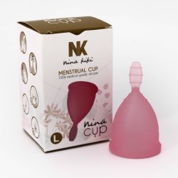 NINA KIKÍ - COPA MENSTRUAL TALLA L ROSA 6 1 GRATIS