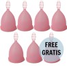 NINA KIKÍ - COPA MENSTRUAL TALLA L ROSA 6 1 GRATIS