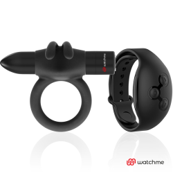 BLACKandSILVER - AGRON REMOTE CONTROL COCKRING WATCHME
