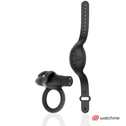 BLACKandSILVER - AGRON REMOTE CONTROL COCKRING WATCHME