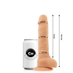 COCK MILLER - DILDO REALÍSTICO SILICONA DENSITY ARTICULABLE NATURAL 19.5 CM