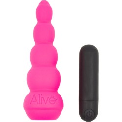 ALIVE - LANCE PRO ESTIMULADOR and VIBRADOR ANAL ROSA