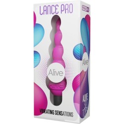 ALIVE - LANCE PRO ESTIMULADOR and VIBRADOR ANAL ROSA