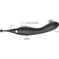 IBIZA - ESTIMULADOR DE CLÍTORIS INTERCAMBIABLES Y PULSATION VIBRADOR PUNTO G