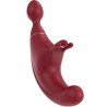 ADRIEN LASTIC - FUSION TRIPLE ESTIMULADOR CLITORIS and G-SPOT ROJO