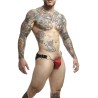 MOB - DNGEON JOCKSTRAP A PRESIÓN ROJO TALLA ÚNICA