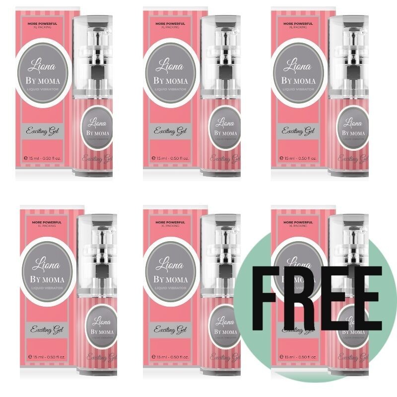 LIONA BY MOMA - VIBRADOR LIQUIDO EXCITING GEL 15 ML 51 GRATIS
