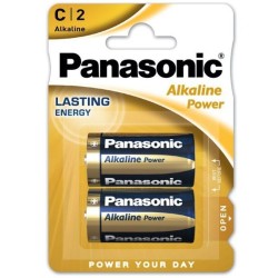 PANASONIC - BRONZE PILA ALKALINA C LR14 BLISTER2