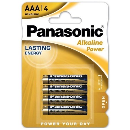 PANASONIC - BRONZE PILA ALCALINA AAA LR03 BLISTER4