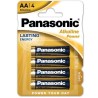 PANASONIC - BRONZE PILA ALCALINA AA LR6 BLISTER4