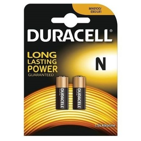 DURACELL - PILA ALCALINA MN9100 N LR1 1,5V BLISTER2