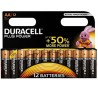 DURACELL - PLUS POWER PILA ALCALINA AA LR6 BLISTER12