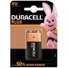 DURACELL - PLUS POWER PILA ALCALINA 9V LR61 BLISTER1