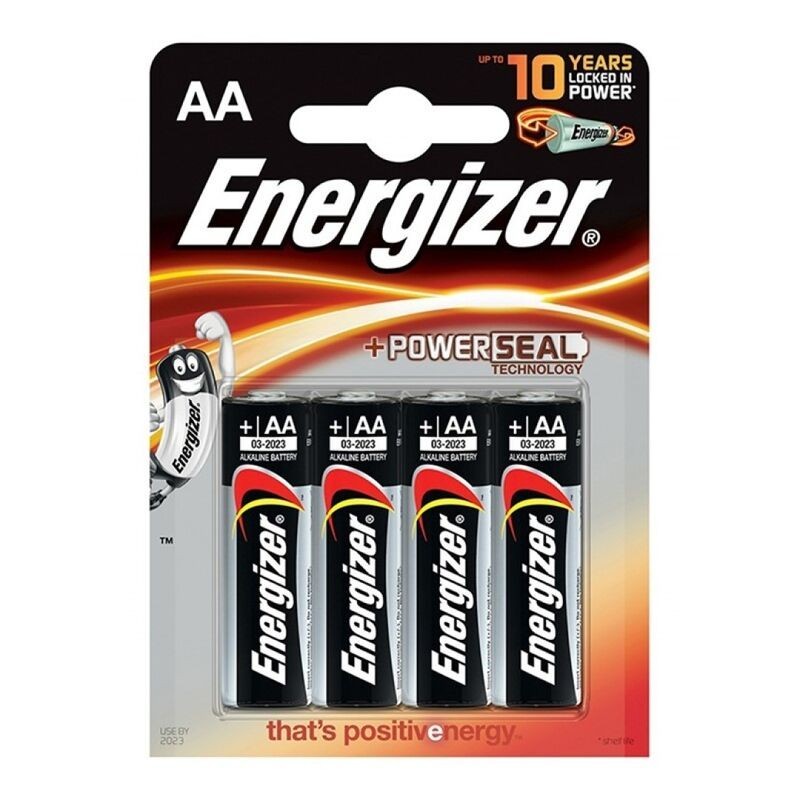ENERGIZER - ALKALINE POWER PILA ALCALINA AA LR6 BLISTER4