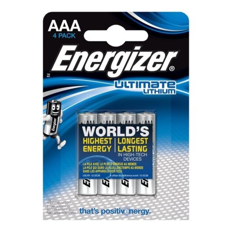 ENERGIZER - ULTIMATE LITHIUM PILA LITIO AAA L92 LR03 1,5V BLISTER4
