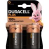 DURACELL - PLUS POWER 100 PILA ALCALINA D LR20 BLISTER2