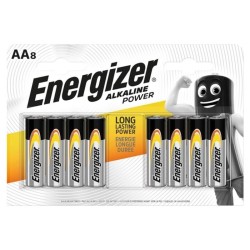 ENERGIZER - ALKALINE POWER PILA ALCALINA AA LR6 BLISTER8