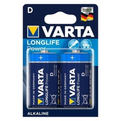 VARTA - LONGLIFE POWER PILA ALCALINA D LR20 BLISTER2